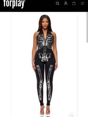 NWT Forplay skeleton costume. Size S/M